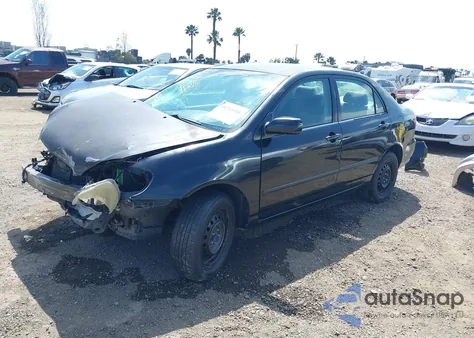 2006 Toyota Corolla Ce из США, поврежденный, VIN JTDBR32E460060221